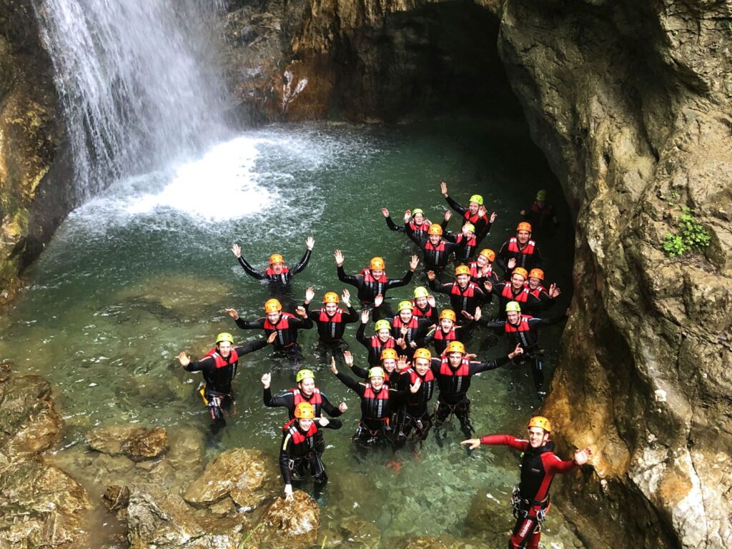 Activités sportives au Lac De Garde : Canyoning