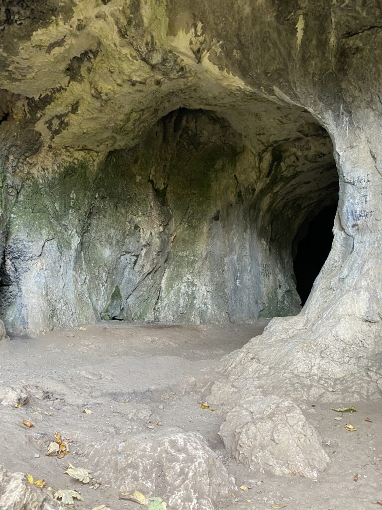 La grotte de Pestera Roumanie