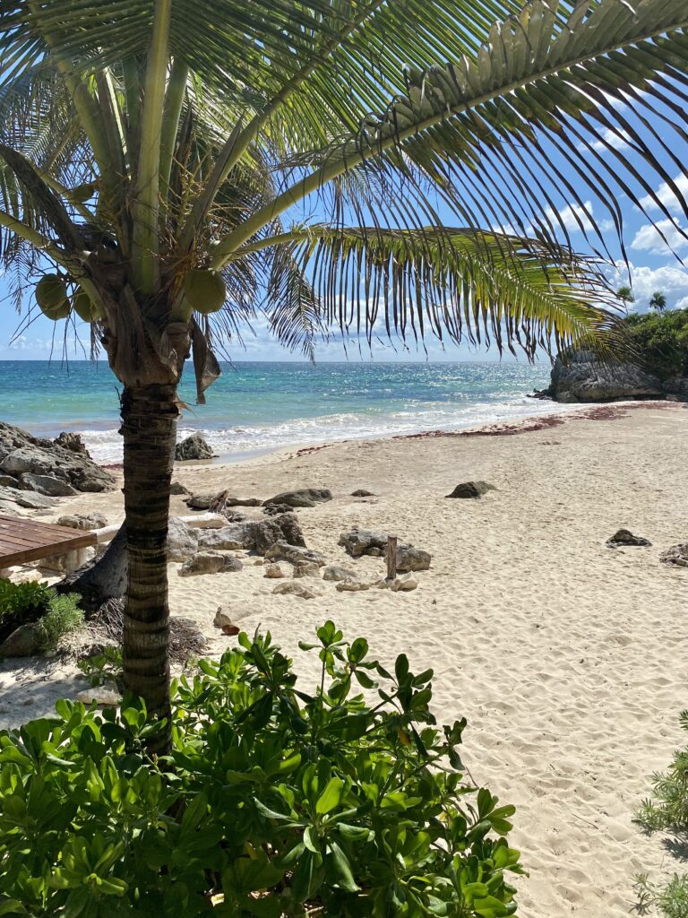 Plage de Tulum Mexique