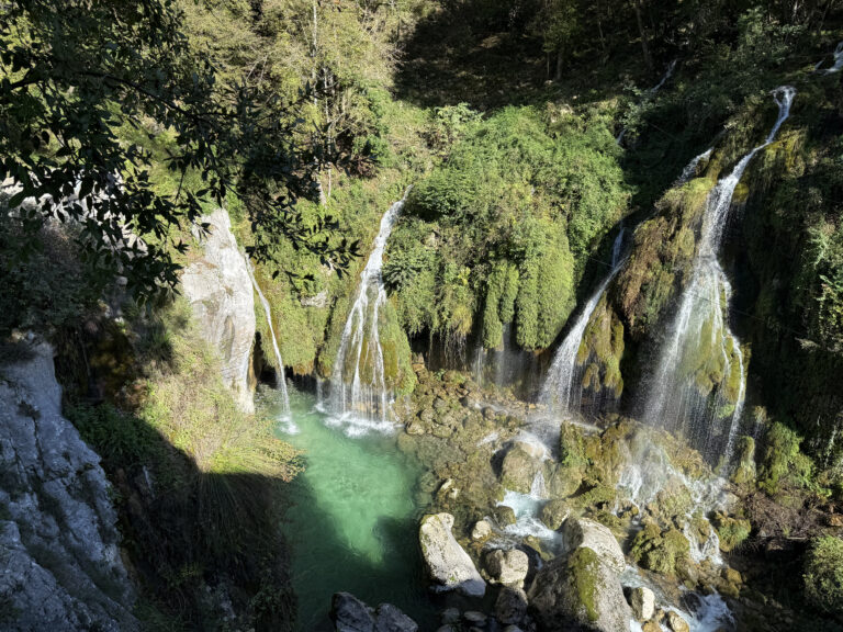 Gorges du Loup cascade du Saut du loup