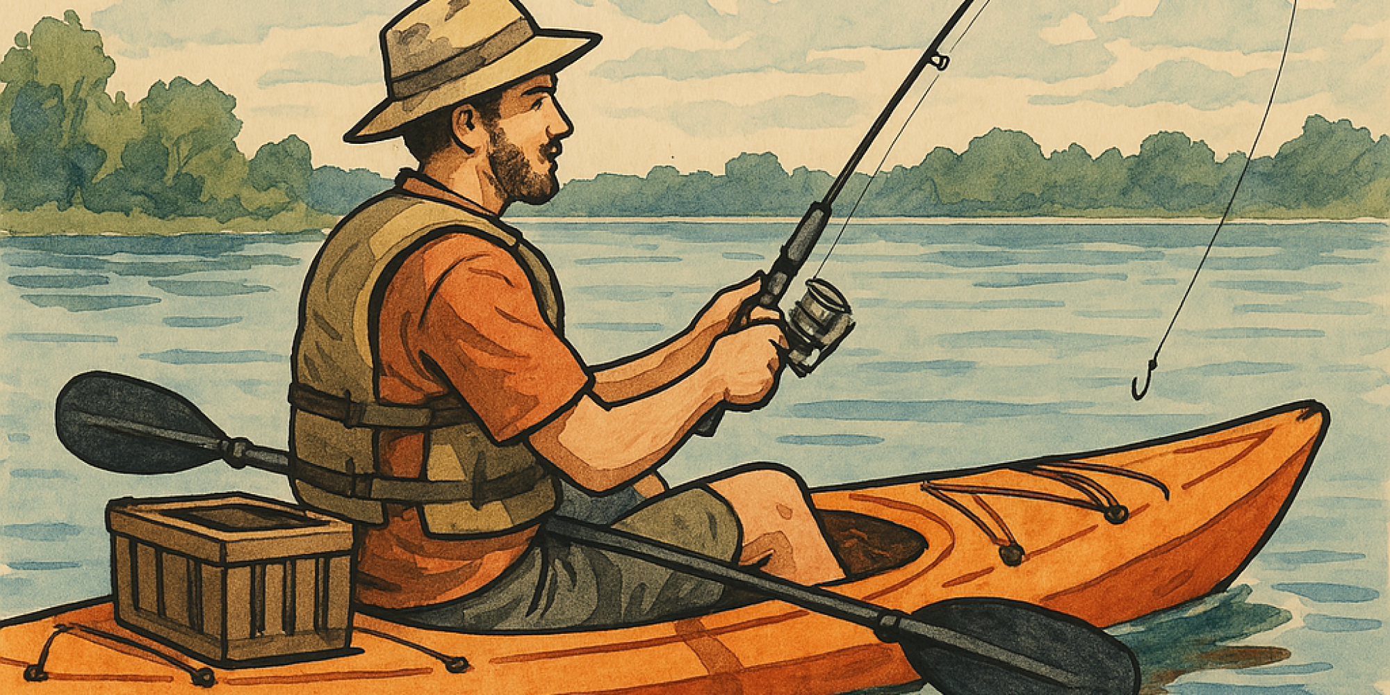Quel kayak choisir pour la pêche ?